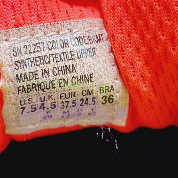 Skechers Flex Womens Size 7.5 Neon Colorful Mesh Running Athletic Shoes Sneakers - Picture 9 of 9